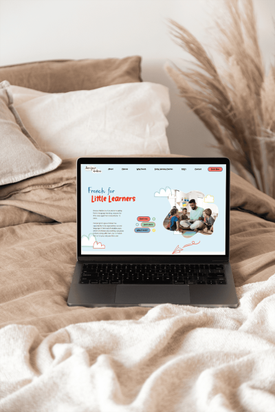 Bonjour Babies Mockup - Wild Wattle Digital